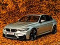 2015 BMW M3 V (F80), серый, 4000000 рублей - вид 2