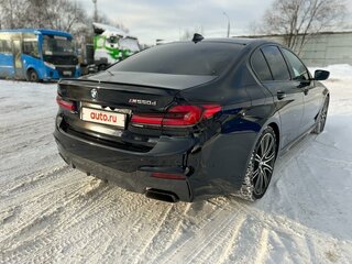 2019 BMW 5 серии M550d xDrive VII (G30/G31/G38), чёрный, 5000000 рублей, вид 4