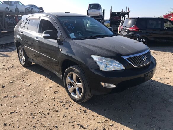 2008 Toyota Harrier II (XU30), чёрный, 1250000 рублей - вид 1