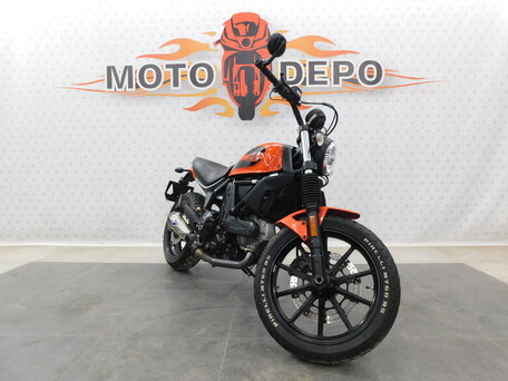 2016 Ducati Scrambler 400, красный, 444000 рублей, вид 5