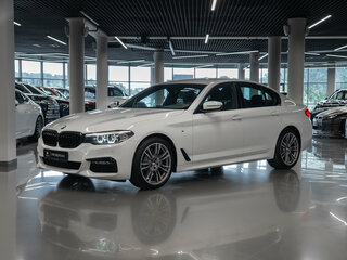 2019 BMW 5 серии 520d xDrive VII (G30/G31/G38), белый, 4110000 рублей, вид 1