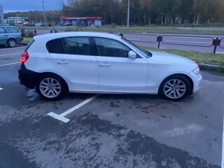 2010 BMW 1 серии 116i I (E81/E82/E87/E88) Рестайлинг, белый, 1300000 рублей, вид 3