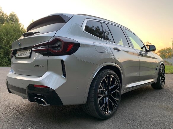 2019 BMW X3 30i xDrive III (G01), серебристый, 3650000 рублей - вид 3
