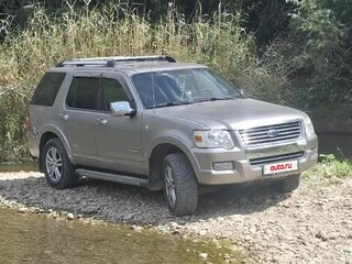 2008 Ford Explorer IV, серый, 1350000 рублей, вид 4
