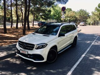 2016 Mercedes-Benz GLS AMG 63 AMG I (X166), белый, 7000000 рублей, вид 3