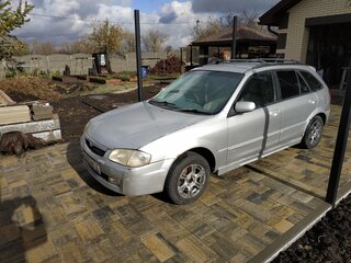 1998 Mazda Familia S-Familia S-Wagon VIII (BJ), серебристый, 200000 рублей, вид 1