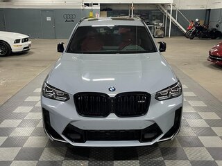 2022 BMW X3 M Competition I (F97) Рестайлинг, серебристый, 14093855 рублей, вид 2