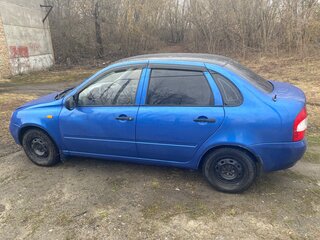 2008 Lada (ВАЗ) Kalina I, синий, 125000 рублей, вид 4