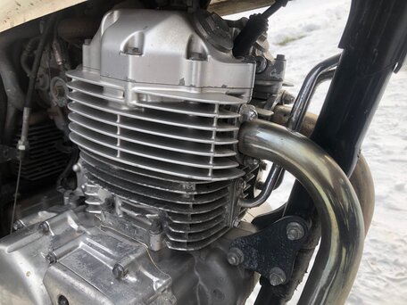 2004 Honda CB 400SS, белый, 270000 рублей, вид 5
