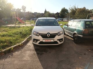 2019 Renault Logan II Рестайлинг, белый, 769999 рублей, вид 1