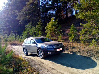 2010 Subaru Outback IV, чёрный, 1150000 рублей, вид 1