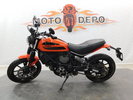 2016 Ducati Scrambler 400, красный, 444000 рублей, вид 2