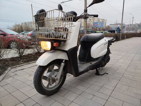 2017 Yamaha Gear, белый, 70000 рублей, вид 3