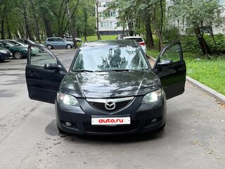 2006 Mazda 3 I (BK) Рестайлинг, чёрный, 360000 рублей, вид 3