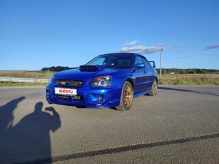 2004 Subaru Impreza WRX STi II Рестайлинг 1, синий, 1450000 рублей, вид 2