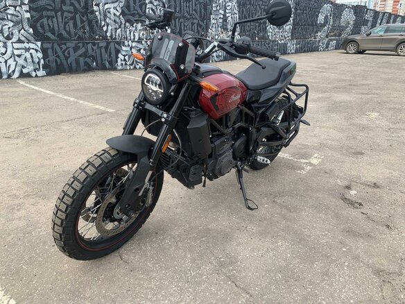 2020 Indian FTR 1200, красный, 1290000 рублей - вид 1