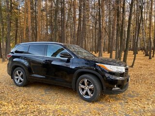 2014 Toyota Highlander III (XU50), чёрный, 3090000 рублей, вид 5