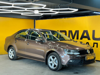 2017 Volkswagen Jetta VI Рестайлинг, коричневый, 1519000 рублей, вид 3
