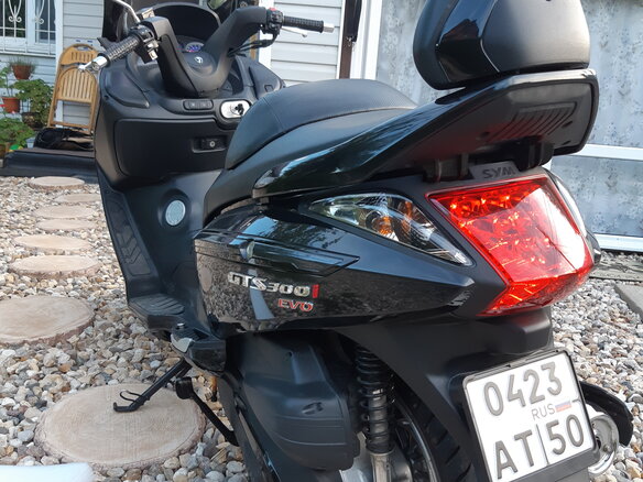 2013 Sym GTS 300, чёрный, 300000 рублей - вид 20