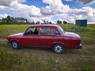 2007 Lada (ВАЗ) 2107, пурпурный, 140000 рублей, вид 4