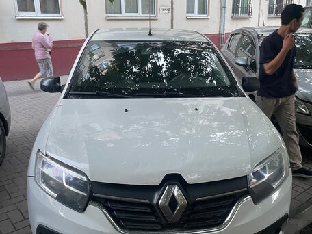 2019 Renault Logan II Рестайлинг, белый, 407000 рублей, вид 1