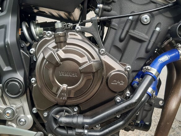 2017 Yamaha MT-07 (FZ-07), белый, 635000 рублей - вид 9
