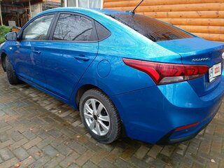 2018 Hyundai Solaris II, синий, 1180000 рублей, вид 5