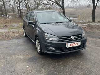2018 Volkswagen Polo V Рестайлинг, серый, 1200000 рублей, вид 3