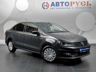2016 Volkswagen Polo V Рестайлинг, серый, 1032000 рублей, вид 1