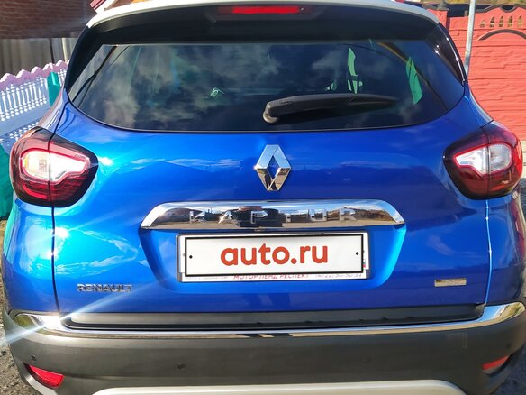 2020 Renault Kaptur I Рестайлинг, синий, 2000000 рублей - вид 3