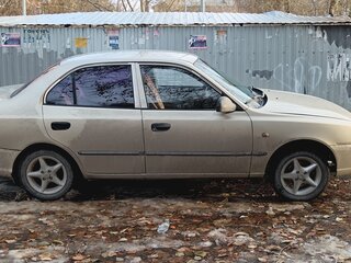 2005 Hyundai Accent ТагАЗ II, бежевый, 320000 рублей, вид 3