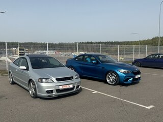 2002 Opel Astra G, серебристый, 650000 рублей, вид 2