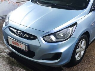 2011 Hyundai Solaris I, голубой, 1100000 рублей, вид 1