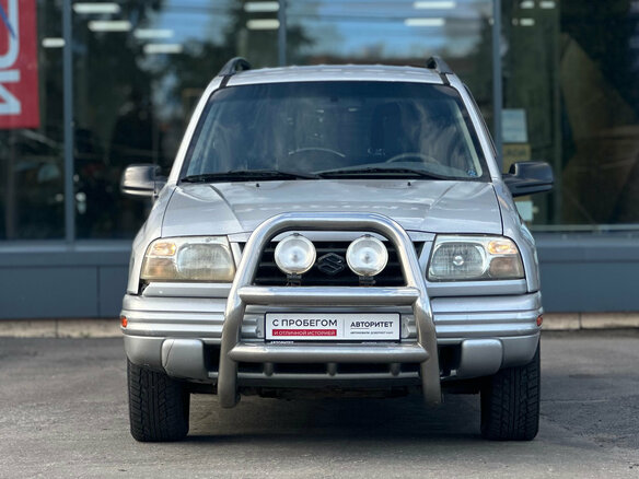 2002 Suzuki Grand Vitara I Рестайлинг, серебристый, 459000 рублей - вид 2