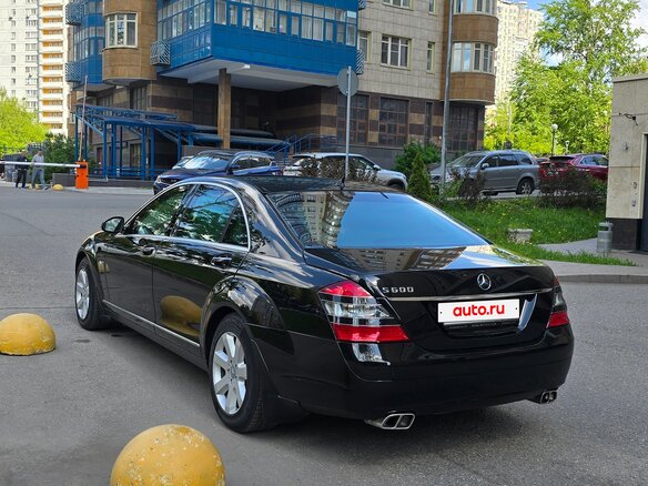 2008 Mercedes-Benz S-Класс 600 Guard V (W221), чёрный - вид 8