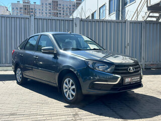 2021 Lada (ВАЗ) Granta I Рестайлинг, серый, 625000 рублей, вид 3