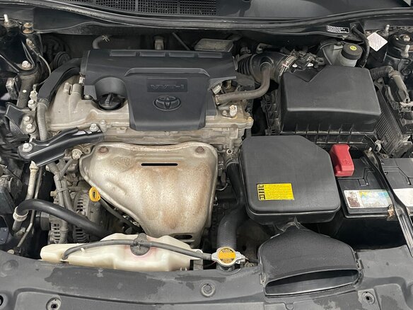 2012 Toyota Camry VII (XV50), чёрный, 1820000 рублей - вид 19