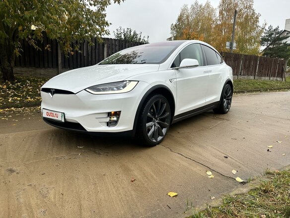 2016 Tesla Model X 90D I, белый, 3700000 рублей - вид 1