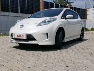 2016 Nissan Leaf 30kWh I (ZE0/AZE0), белый, 850000 рублей, вид 1