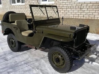 1943 Willys MB, зелёный, 2300000 рублей, вид 5