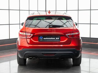 2019 Lada (ВАЗ) Vesta SW Cross I, красный, 879000 рублей, вид 3
