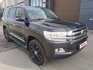 2019 Toyota Land Cruiser 200 Series Рестайлинг 2, чёрный, 5950000 рублей, вид 3