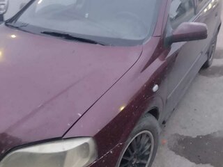 2002 Opel Astra G, пурпурный, 250000 рублей, вид 3