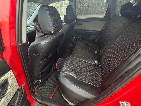 2008 Mazda 3 I (BK) Рестайлинг, красный, 550000 рублей - вид 17