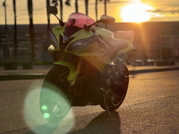 2007 Yamaha YZF-R6, зелёный, 680000 рублей - вид 6