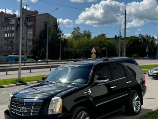 2008 Cadillac Escalade III, чёрный, 1470000 рублей, вид 1