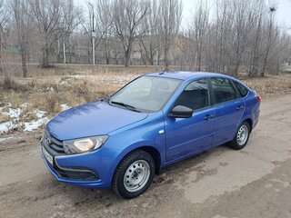 2021 Lada (ВАЗ) Granta I Рестайлинг, синий, 515000 рублей, вид 1
