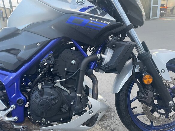 2015 Yamaha MT-03, синий, 449999 рублей - вид 13