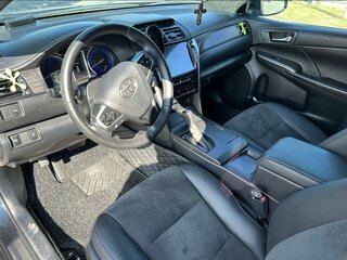 2017 Toyota Camry VII (XV50) Рестайлинг 2, чёрный, 1700000 рублей, вид 4