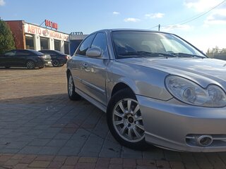 2006 Hyundai Sonata ТагАЗ IV (EF) Рестайлинг, серебристый, 350000 рублей, вид 2